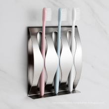 Unique wall mounted toothbrush cup holder Double Bathroom Toothbrush Holder